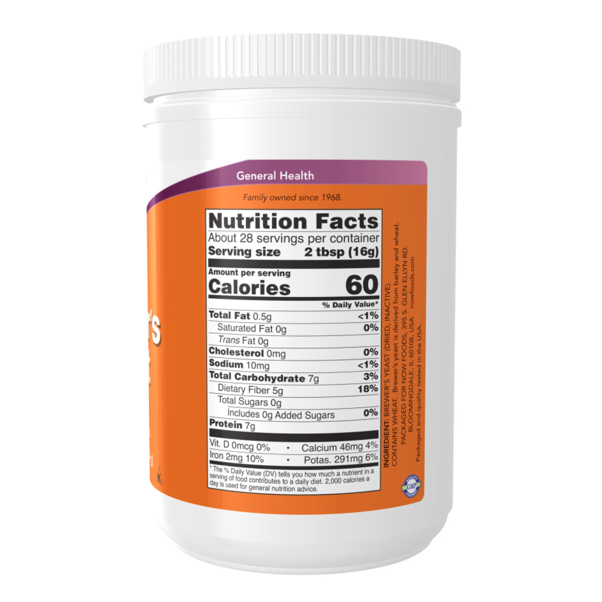 Brewer's Yeast Powder - 454g. Фото 5