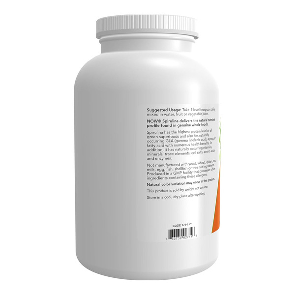 Spirulina Powder - 454g. Фото 6