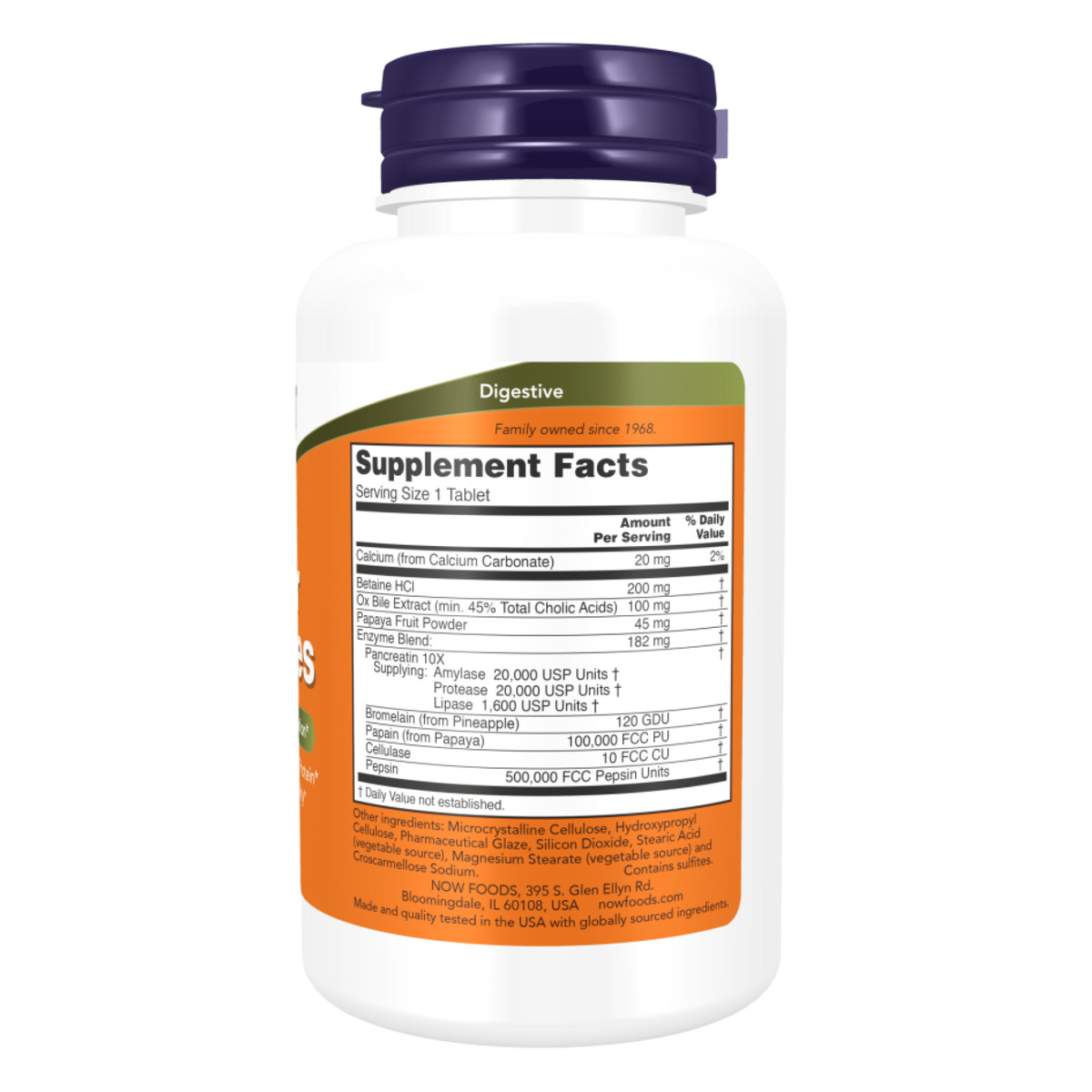 Super Enzymes - 180 tabs. Фото 2
