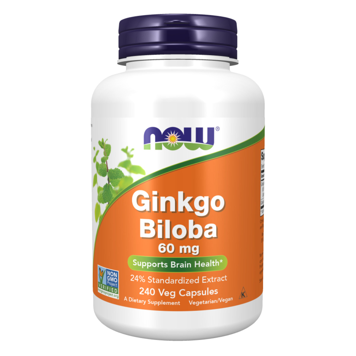 Ginkgo Biloba 60mg - 240 vcaps. Фото 4
