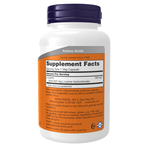 Lysine 500mg - 250 vcaps. Фото 2