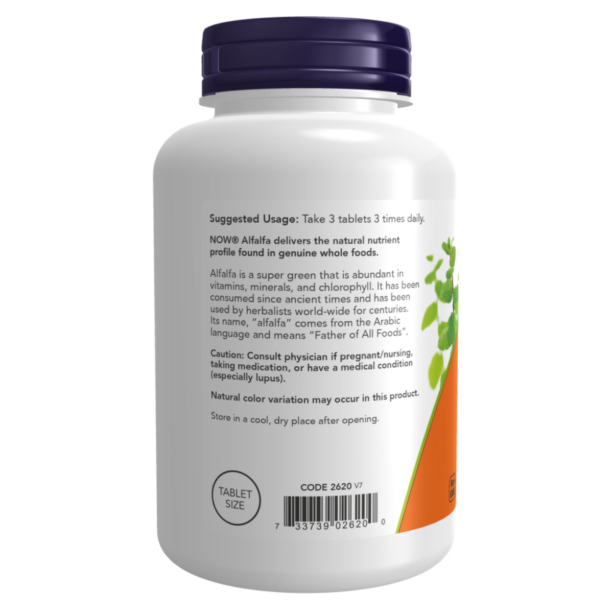 Alfalfa 10 Grain - 250 tabs. Фото 3
