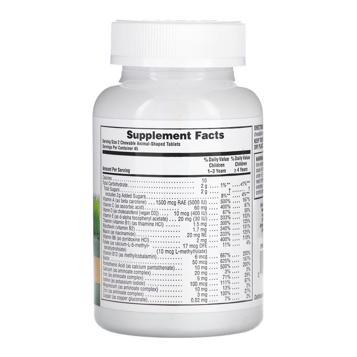 Children’s Multivitamin - 90 tabs Assorted. Фото 4