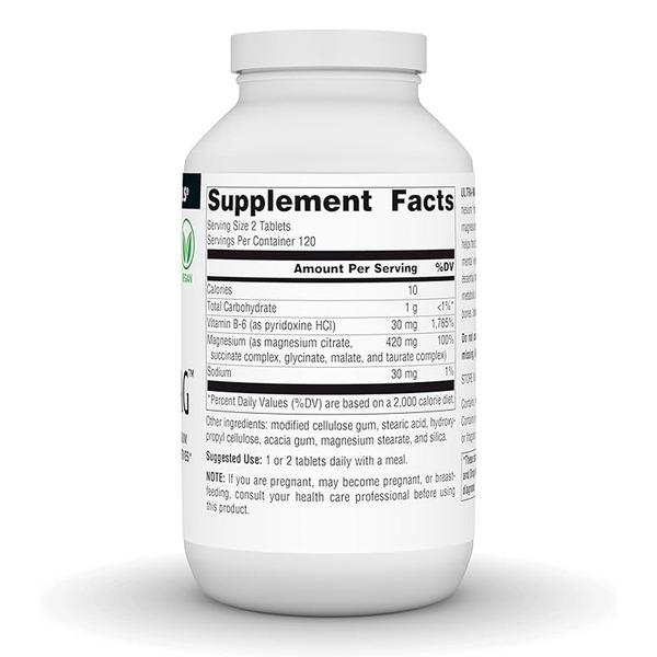 Ultra-Mag Magnesium Complex - 240 tabs. Фото 2