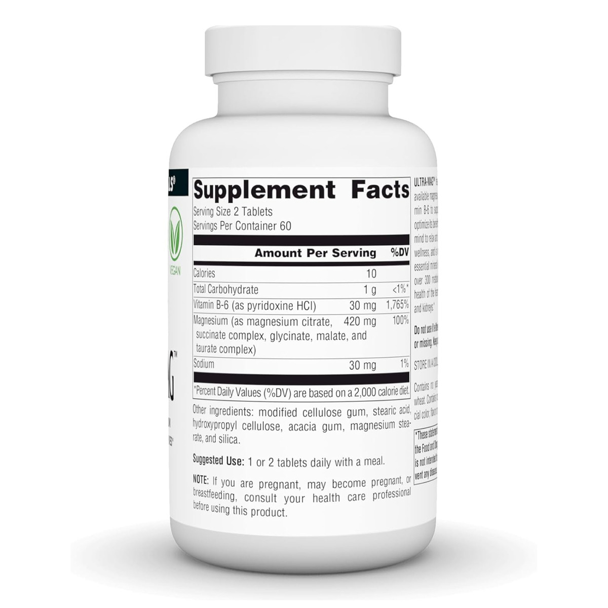 Ultra-Mag Magnesium Complex - 120 tabs. Фото 5