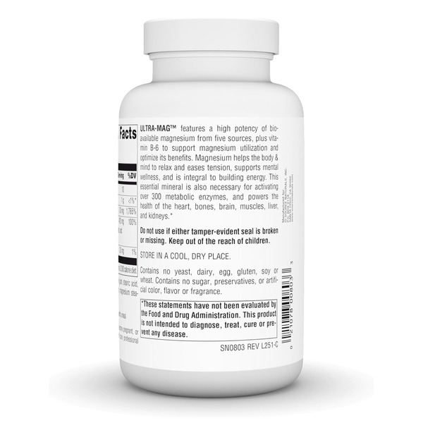 Ultra-Mag Magnesium Complex - 120 tabs. Фото 6