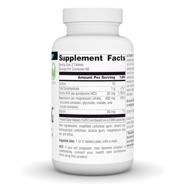 Ultra-Mag Magnesium Complex - 120 tabs. Фото 2