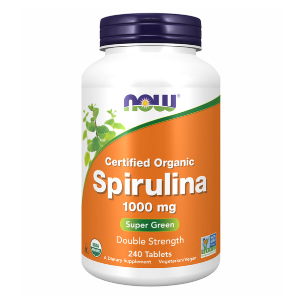 Spirulina 1000mg - 240 tabs. Фото 4