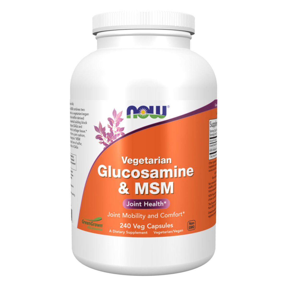 Veg Glucosamin & MSM 500/500 - 240 vcaps. Фото 4