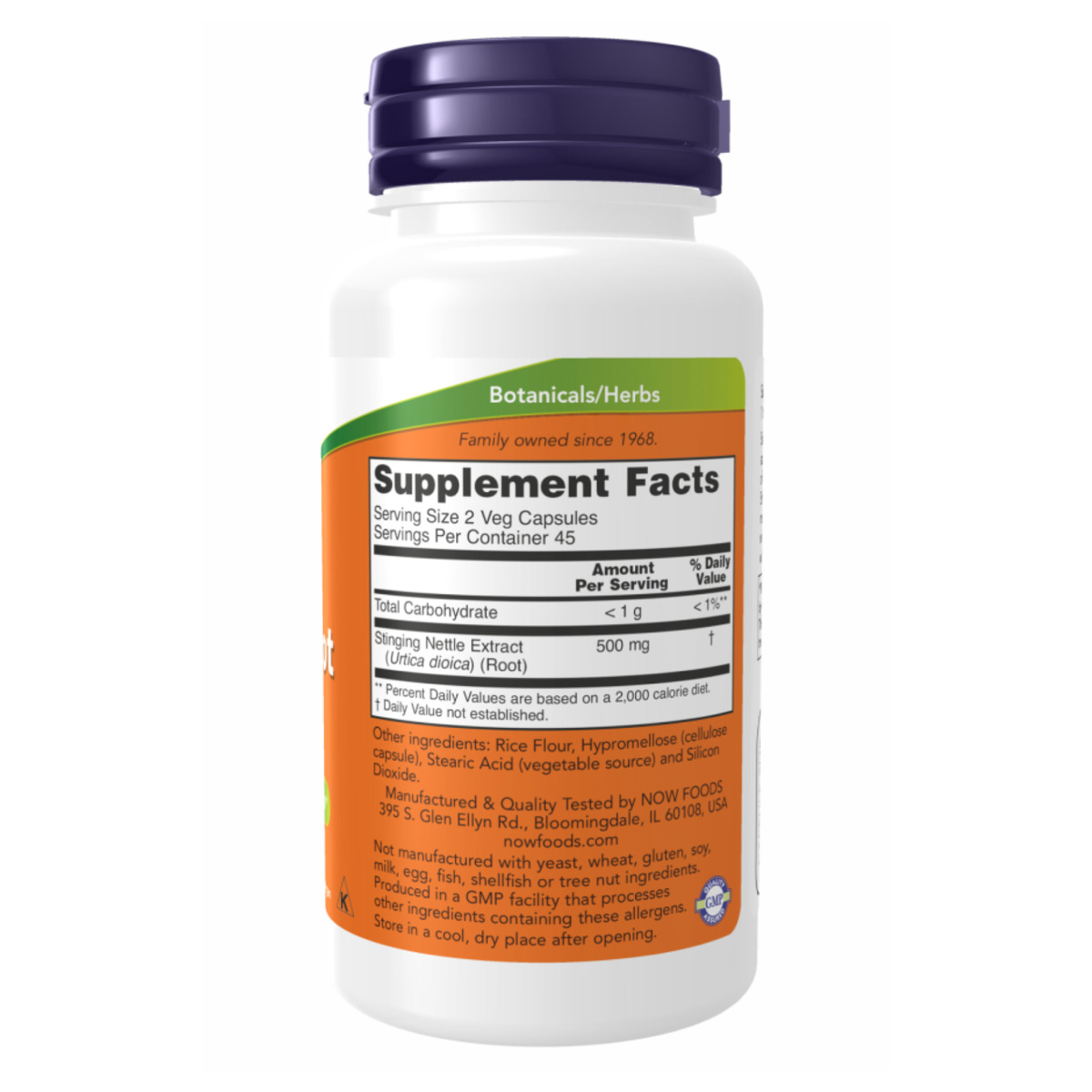 Nettle Root Extract 250mg - 90 vcaps. Фото 5