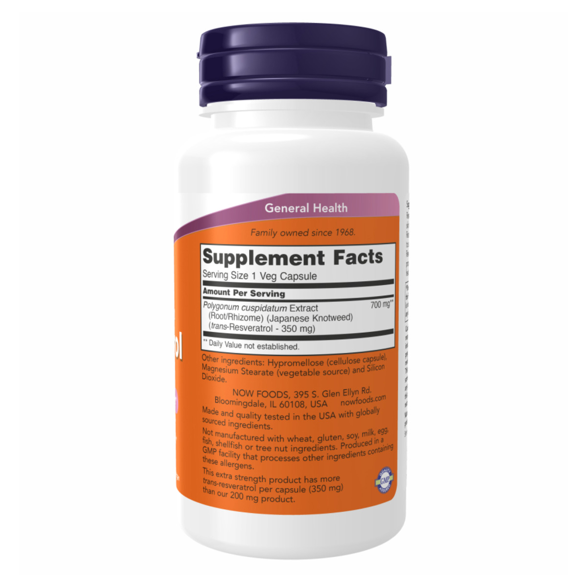 Resveratrol 350mg - 60 vcaps. Фото 5