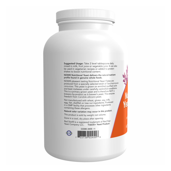 Nutritional Yeast Flakes - 284g. Фото 3