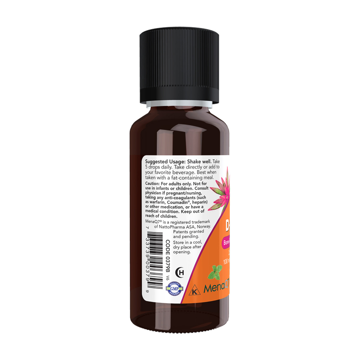VIT D-3 & MK-7 Liquid- 30ml. Фото 6