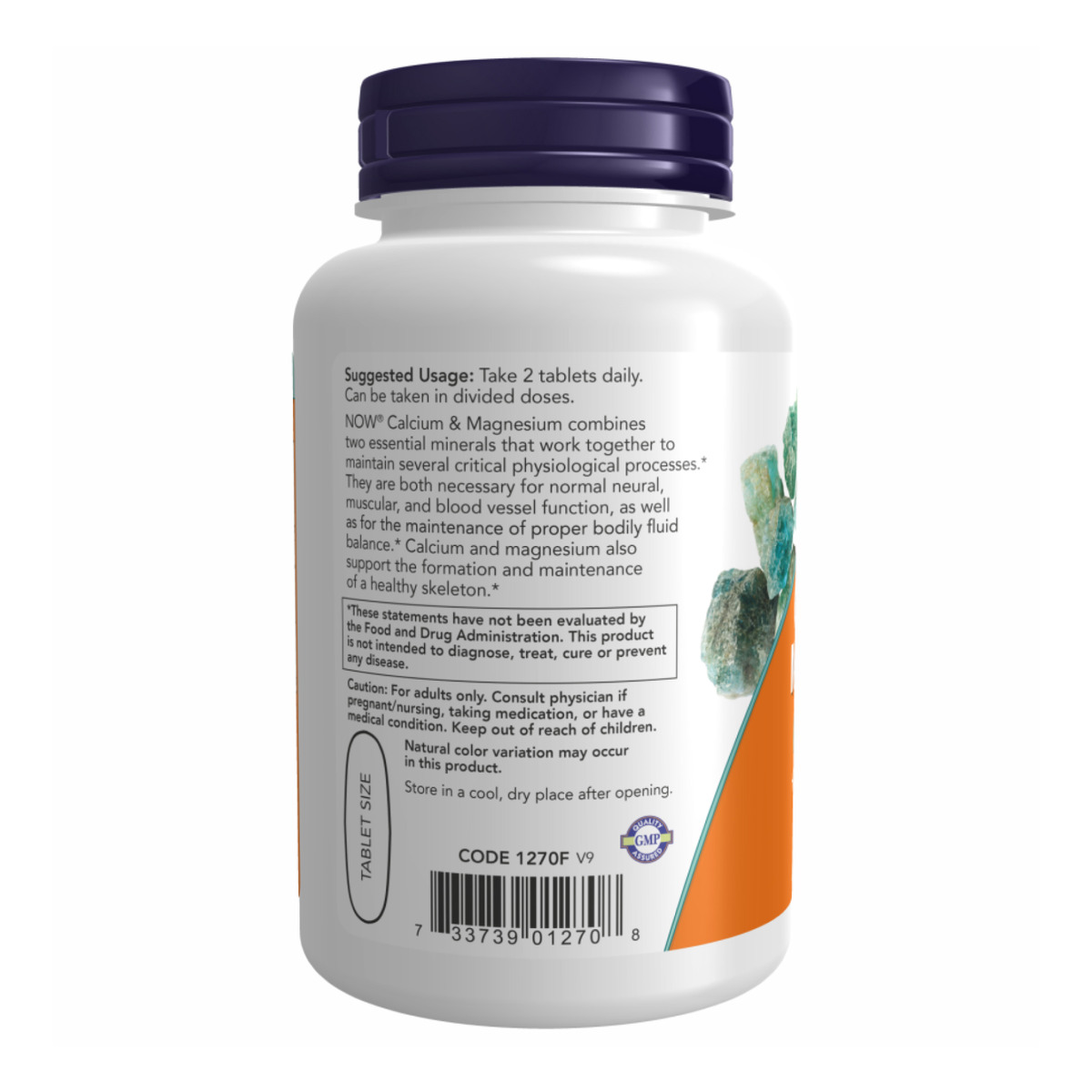 Calcium Magnesium - 250 tabs. Фото 3