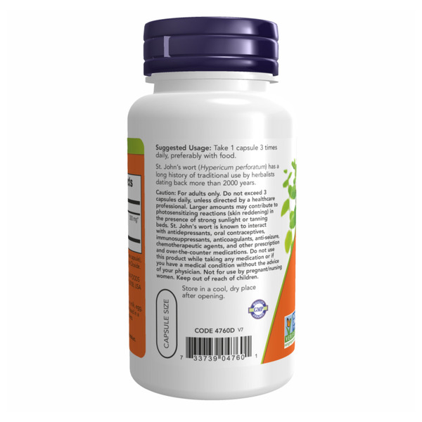 ST. John's Wort 300mg - 100 vcaps. Фото 6