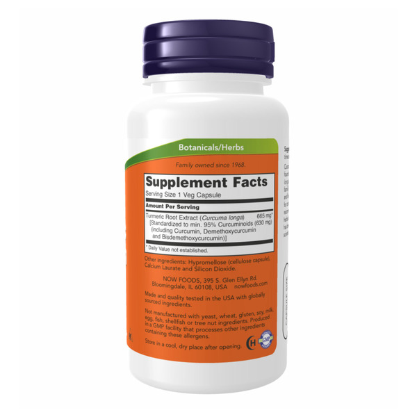 Turmeric Curcumin Extract - 120 vcaps. Фото 2