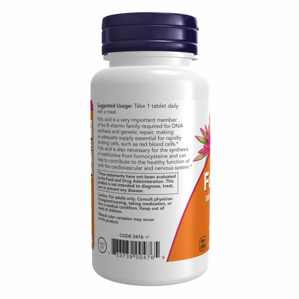 Folic Acid 800mcg - 250 tabs. Фото 6