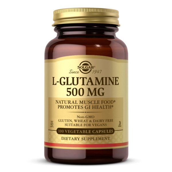 L-Glutamine 500mg - 100 vcaps. Фото 3
