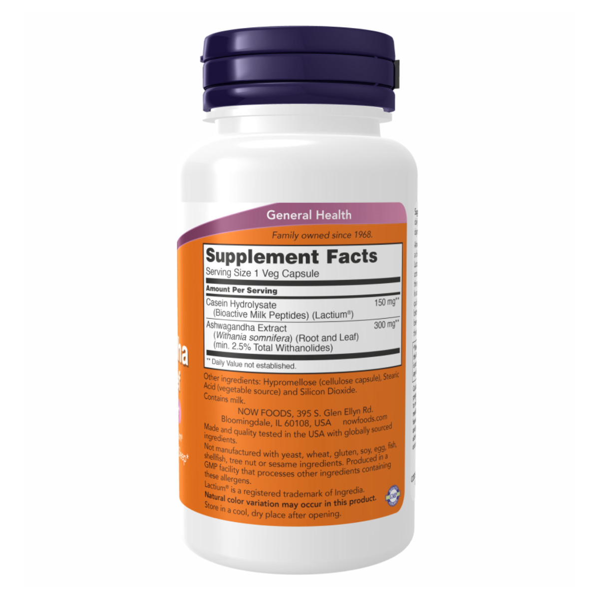 Ashwagandha Stress Relief - 60 vcaps. Фото 2