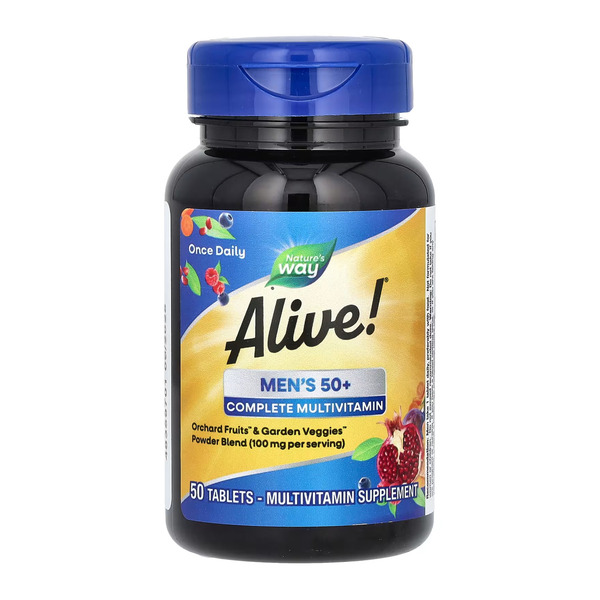 Men's 50+ Complete Multivitamin - 50 tabs. Фото 6