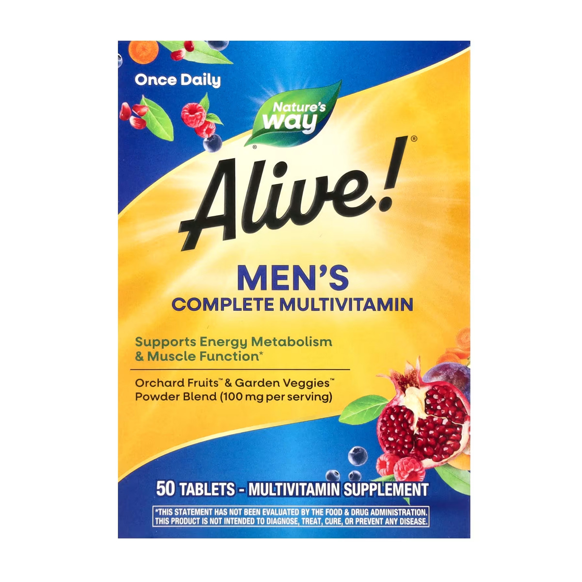 Men's Complete Multivitamin - 50 tabs. Фото 4