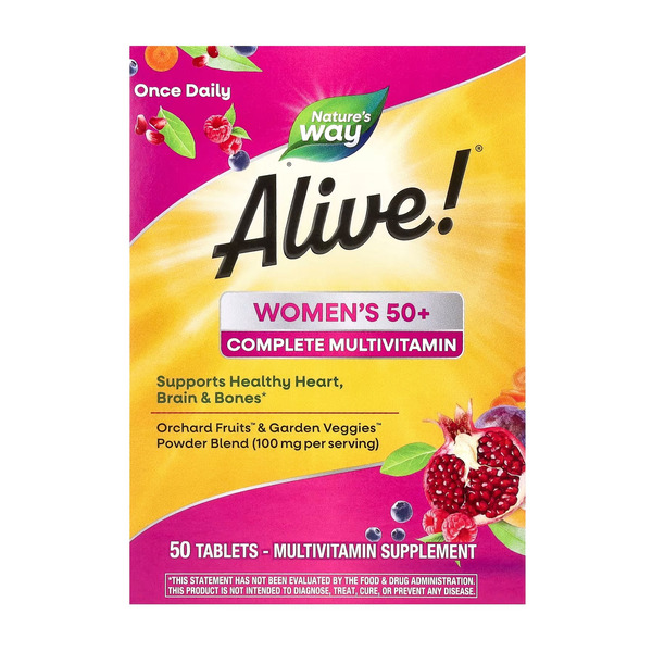 Women's 50+ Complete Multivitamin - 50 tabs. Фото 4