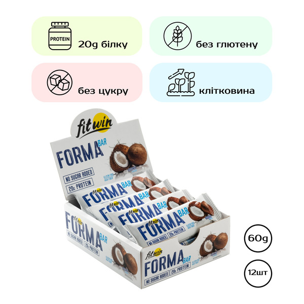 Forma Bar - 12x60g Coconut. Фото 5