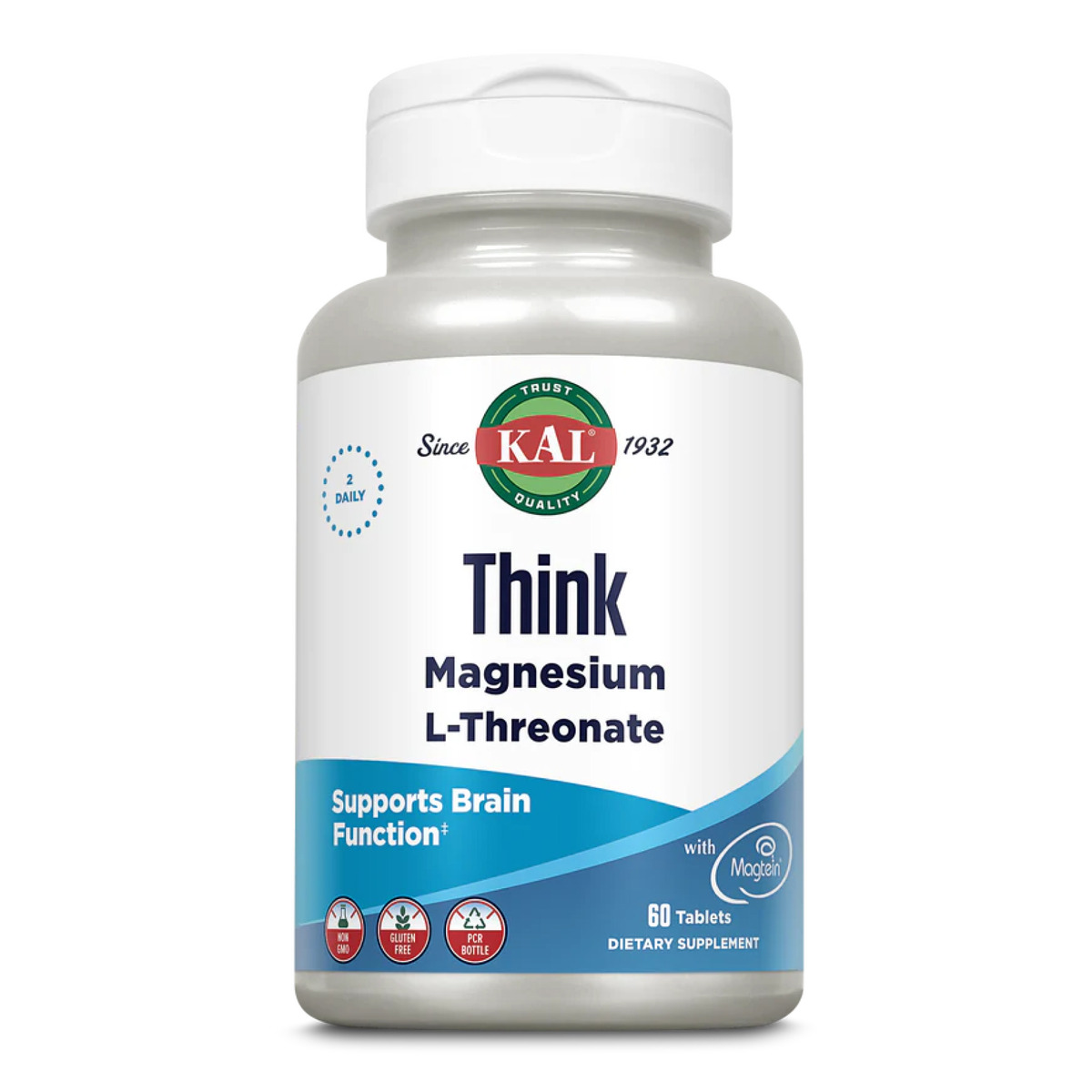 Think Magnesium L-Threonate - 60 tabs. Фото 3