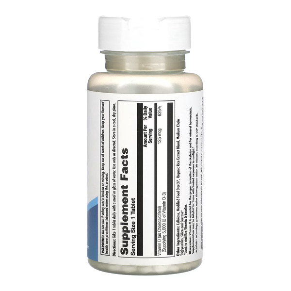D3 125mcg - 60 tabs. Фото 2