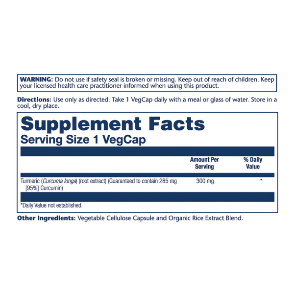 Turmeric Root Extract 300m - 60 vcaps. Фото 2