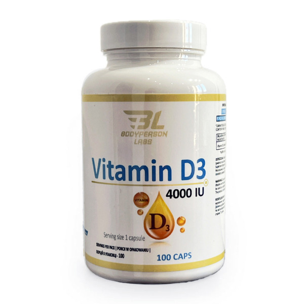 Vitamin D3 4000iu - 100 caps. Фото 3