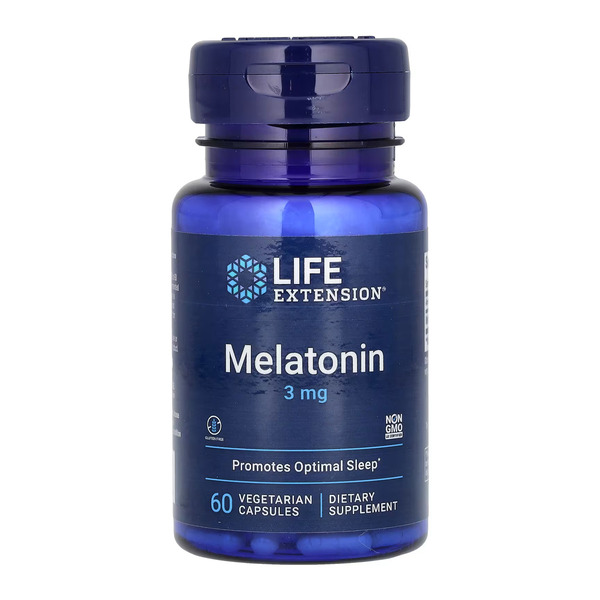Melatonin 3 mg - 60 vcaps. Фото 3