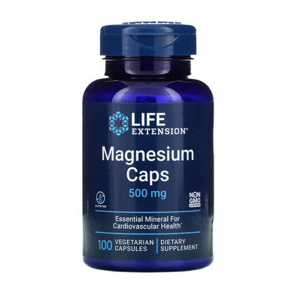 Magnesium Caps 500 mg - 100 vcaps