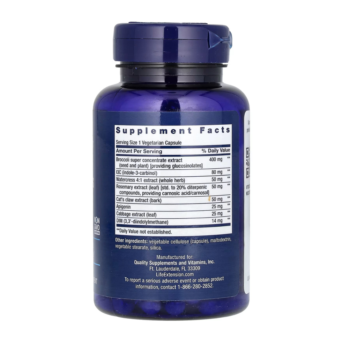 Triple Action Cruciferous Vegetable Extract - 60 vcaps. Фото 4