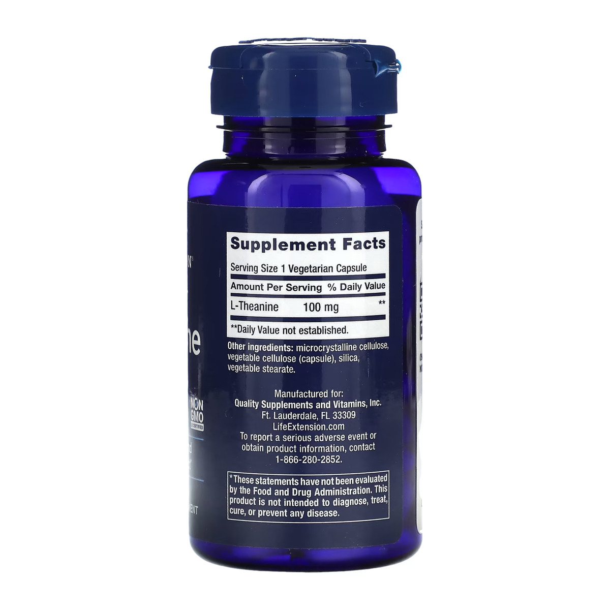 L-Theanine 100 mg - 60 vcaps. Фото 2