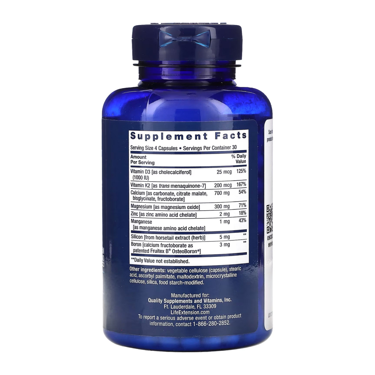 Bone Restore with Vitamin K2 - 120 caps. Фото 4