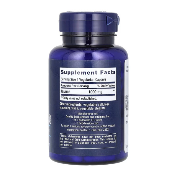 Taurine 1000mg - 90 vcaps. Фото 4