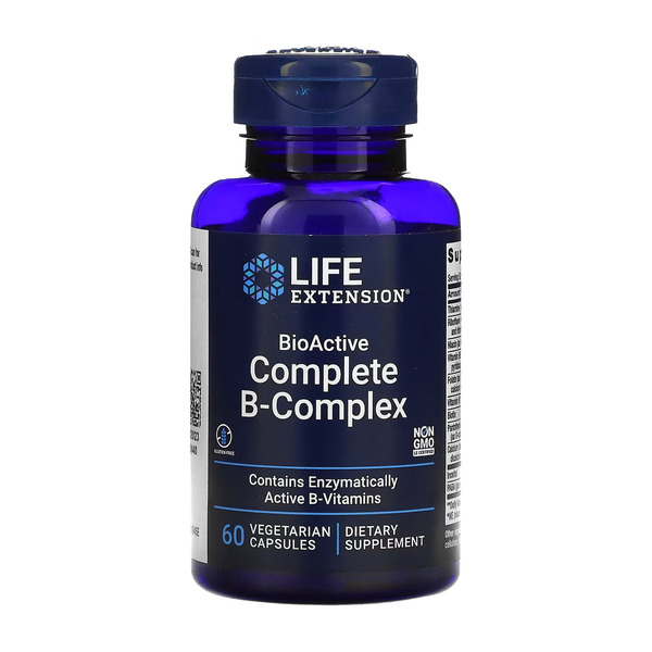 BioActive Complete B-Complex - 60 vcaps. Фото 3