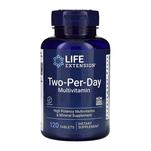 Two-Per-Day Multivitamin - 120 tabs. Фото 3