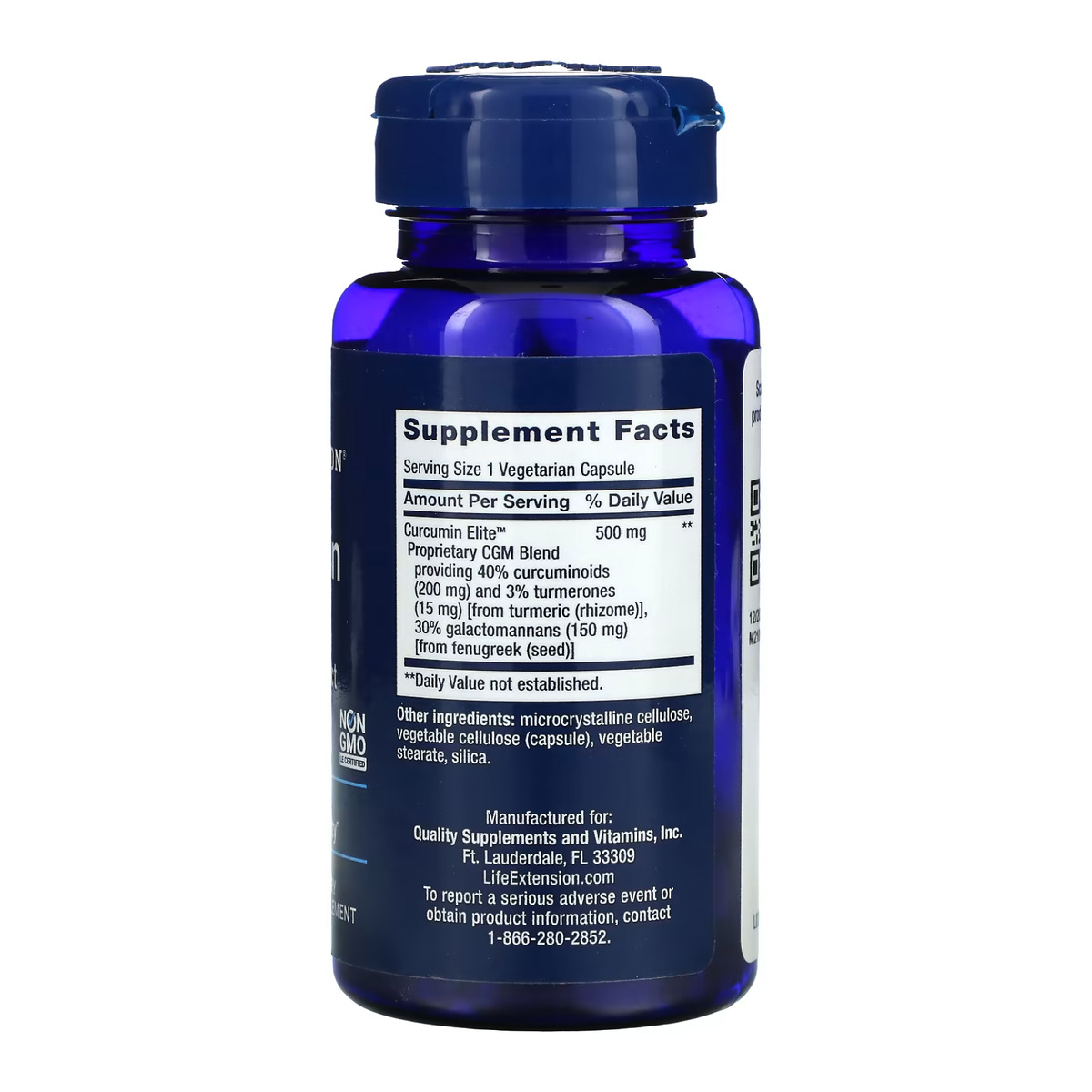 Curcumin Elite™ Turmeric Extract	- 30 vcaps. Фото 4