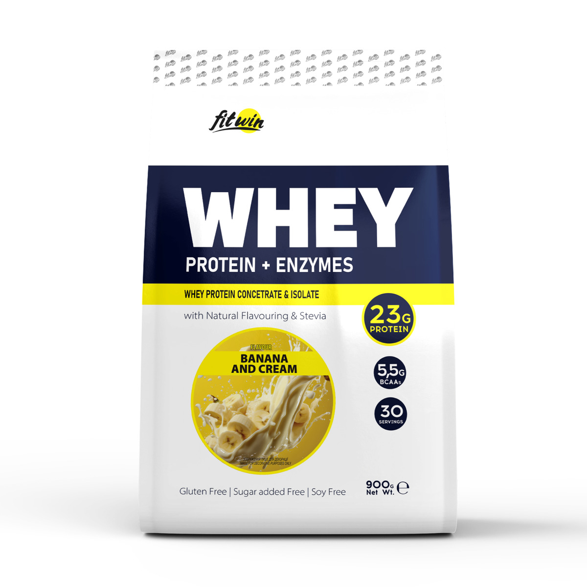 Whey - 900g Banana and Cream. Фото 3