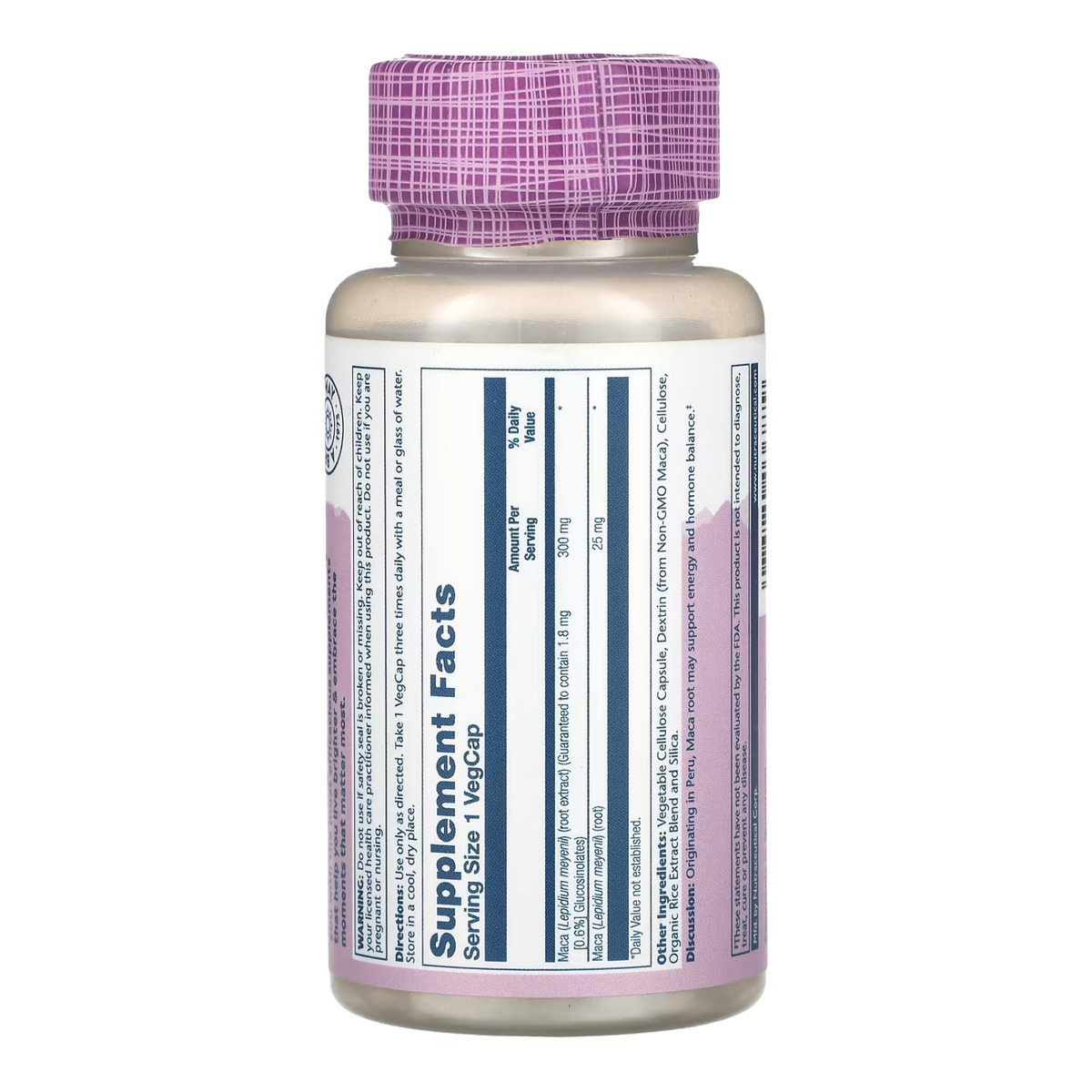 Maca Root Extract 300mg - 60 vcaps. Фото 4