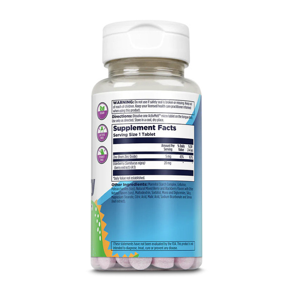 Zinc Elderberry 5mg - 90 tabs Berry. Фото 5