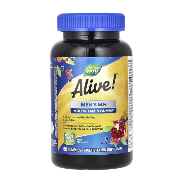 Men's 50+ Multivitamin - 60 gummies. Фото 3