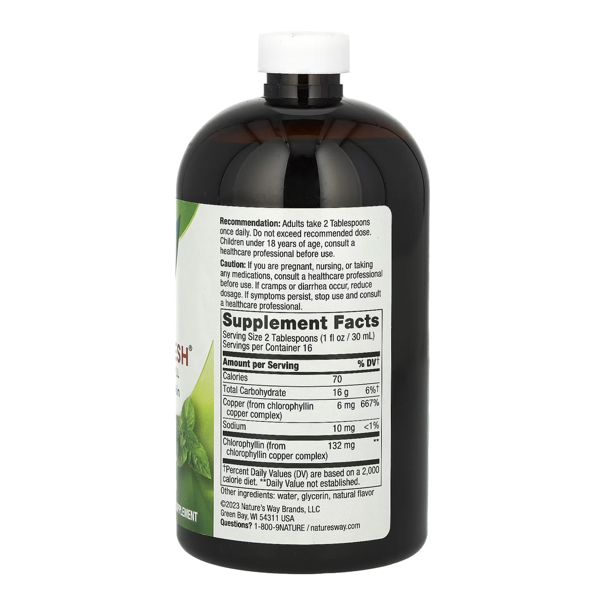 Chlorofresh® Liquid - 16 oz Mint. Фото 4