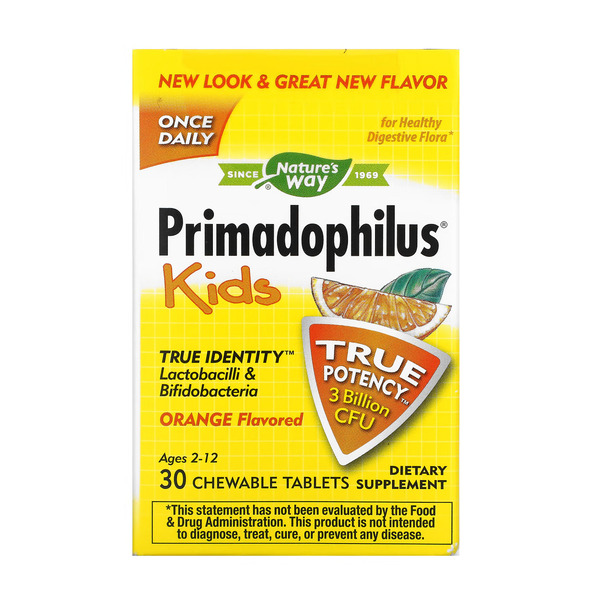 Kids Primadophilus - 30 tabs Orange. Фото 3