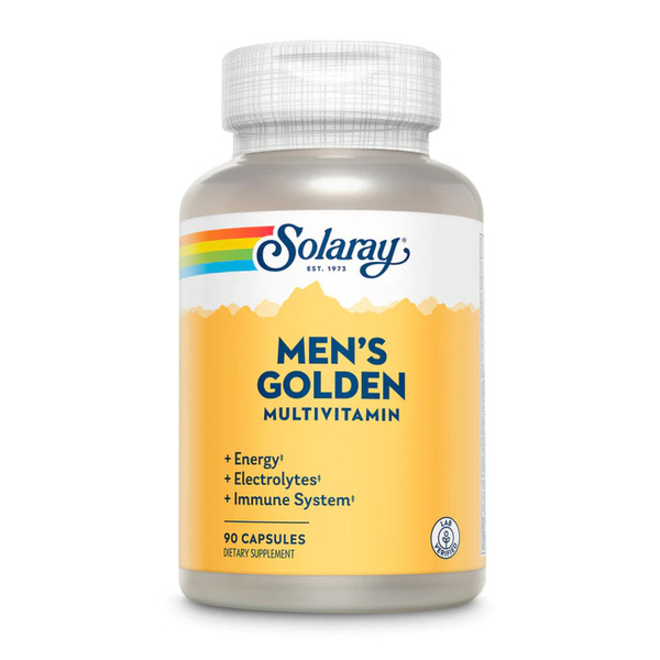 Men's Golden Multi-Vitamin - 90 caps. Фото 3