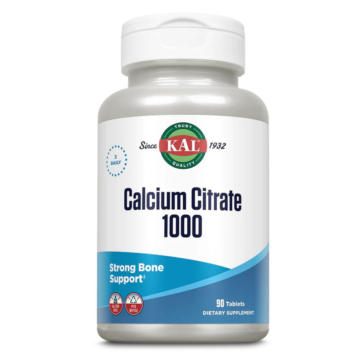 Calcium Citrate 1000mg - 90 tabs. Фото 3