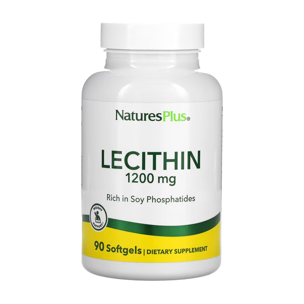 Lecithin 1200 mg - 90 softgels. Фото 3