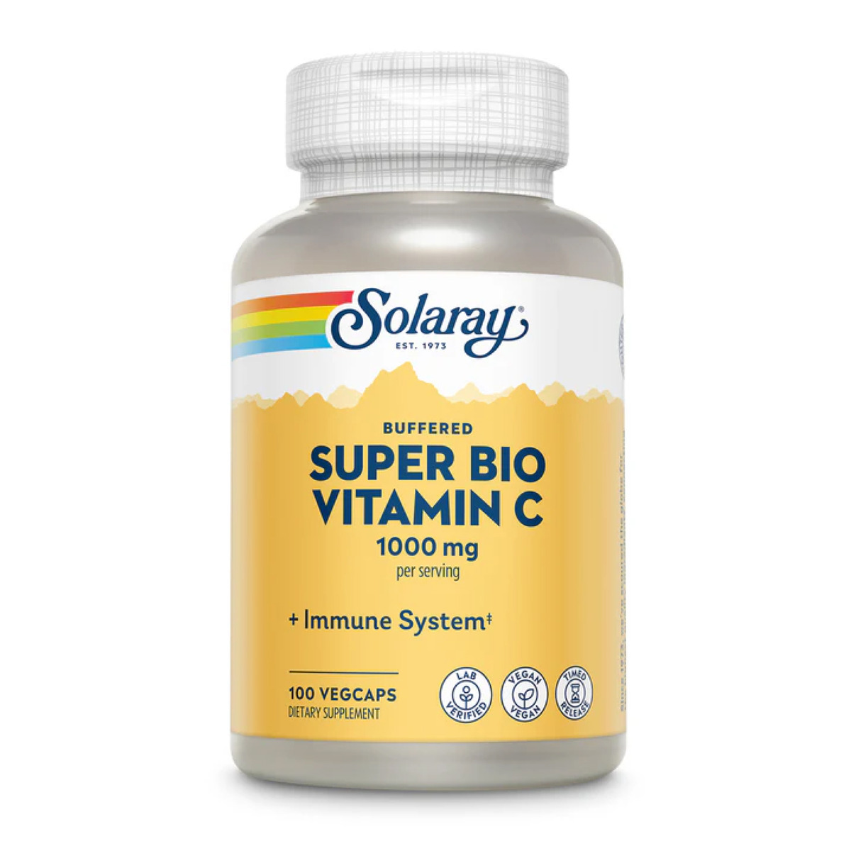 Super Bio Vitamin C 1000mg - 100 vcaps. Фото 3